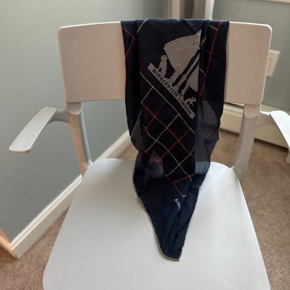 Vintage Burberry Silk Scarf - Picture 2 of 6